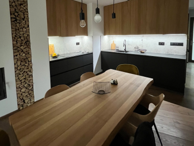 Kuchyne - delenie / Apartmán Tatranská Lomnica