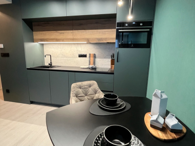 Kuchyne - delenie / Apartmán Košice Krivá ul.