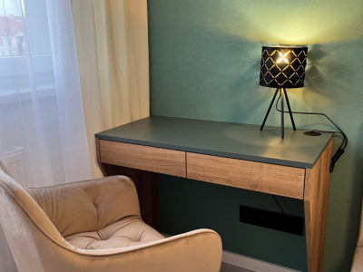 Kuchyne - delenie / Apartmán Košice Krivá ul.