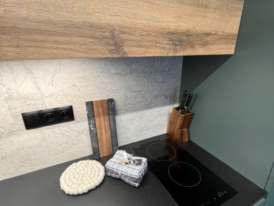 Kuchyne - delenie / Apartmán Košice Krivá ul.